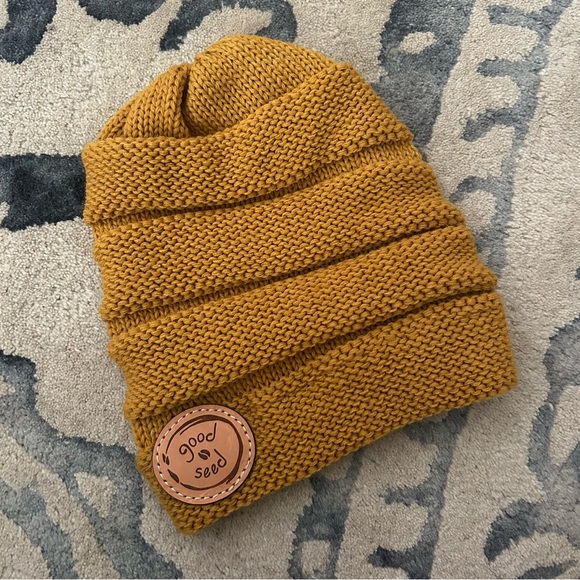 good seed mustard yellow beanie - Picture 1 of 2
